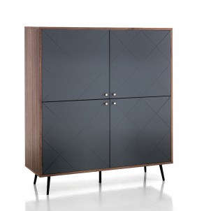 High mobile sideboard "DIAMOND GRAY" High mobile sideboard "DIAMOND GRAY"